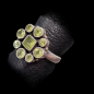 Bague Péridot Argent 925 Taille 52