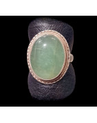 Bague Jade argent 925 Taille 58