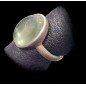 Bague Préhnite Argent 925 Taille 61