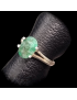 Bague Emeraude Argent 925 Taille 54
