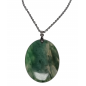 Pendentif Aventurine verte avec chaîne