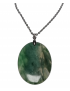 Pendentif Aventurine verte avec chaîne