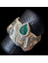 Bague Emeraude Argent 925