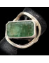 Bague Emeraude Argent 925 Taille 58