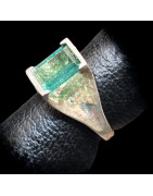 Bague Emeraude Argent 925