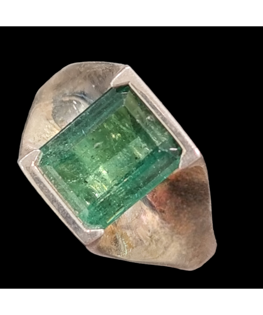 Bague Emeraude Argent 925