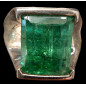 Bague Emeraude Argent 925