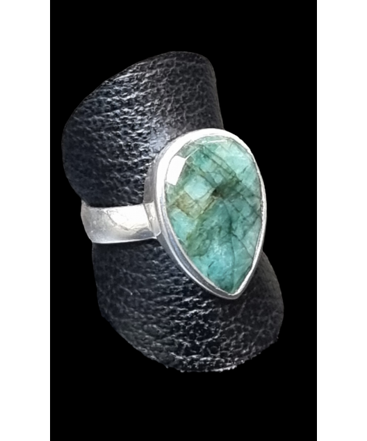 Bague Emeraude Argent 925