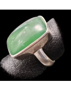 Bague Jade argent 925 Taille 55