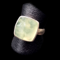 Bague Préhnite Argent 925 Taille 59