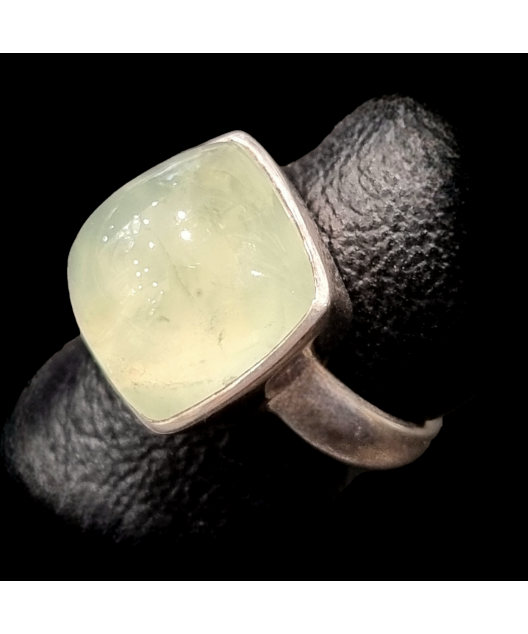 Bague Préhnite Argent 925 Taille 59