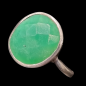 Bague Chrysoprase Argent 925 Taille 60