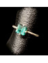Bague Tourmaline bleue Argent 925 Taille 55