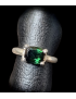 Bague Tourmaline verte Argent 925