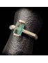 Bague Tourmaline bleue Argent 925 Taille 53