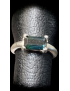 Bague Tourmaline bleue Argent 925 Taille 50