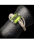 Bague Tourmaline verte Argent 925 Taille 51
