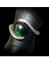 Bague Tourmaline Œil de chat Argent 925 Taille 52