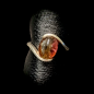Bague tourmaline melon d'eau Argent 925 Taille 54
