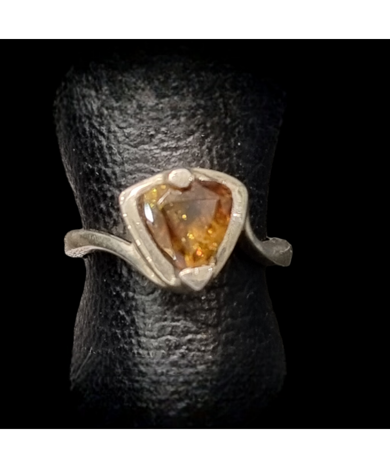 Bague Andalousite Argent 925 Taille 54