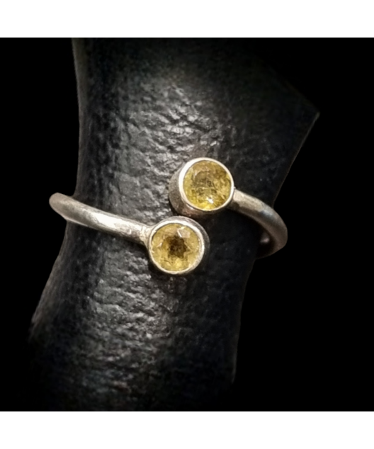 Bague Sphène Argent 925 Taille 50