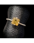 Bague Sphène Argent 925 Taille 55