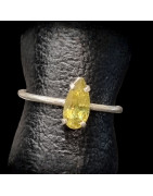 Bague Sphène Argent 925 Taille 56