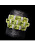 Bague Péridot Argent 925 Taille 60