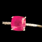 Bague Rubis & Diamants or 18 carats Taille 54