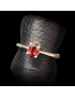 Bague Grenat Argent 925 Taille 58