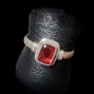 Bague Grenat Argent 925 Taille 58