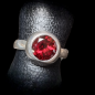 Bague Grenat Argent 925 Taille 56