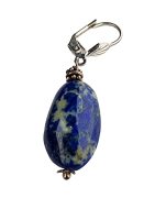 Boucles Lapis-lazuli Argent 925