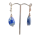 Boucles Lapis-lazuli Argent 925