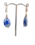 Boucles Lapis-lazuli Argent 925