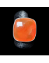 Bague Agate de feu Argent 925 Taille 57