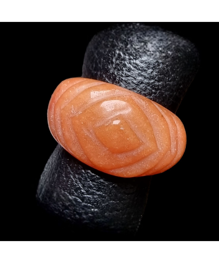 Bague Aventurine orange Taille 59