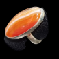 Bague Agate du Botswana Argent 925 Taille 58
