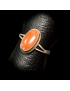 Bague Cornaline Argent 925 Taille 56