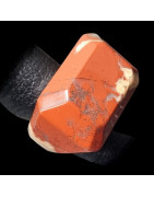 Bague Jaspe rouge Acier inox Taille 51