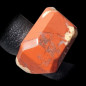 Bague Jaspe rouge Acier inox Taille 51