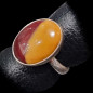 Bague Jaspe mokaïte Argent 925 taille 58