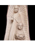 Statue en Bois de néflier de Madagascar Sainte Famille