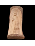 Statue en Bois de néflier de Madagascar Sainte Famille