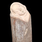 Statue en Bois de néflier de Madagascar Vierge à l'enfant "Tendresse"
