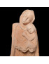 Statue en Bois de néflier de Madagascar Vierge à l'enfant