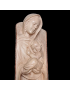 Statue en Bois de néflier de Madagascar Vierge à l'enfant