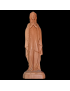 Statue en Bois de néflier de Madagascar Vierge priant