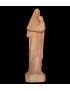 Statue en Bois de néflier de Madagascar Vierge à l'enfant