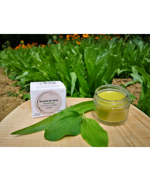 Baume de soin Plantain 40ml "Soulage les piqûres"